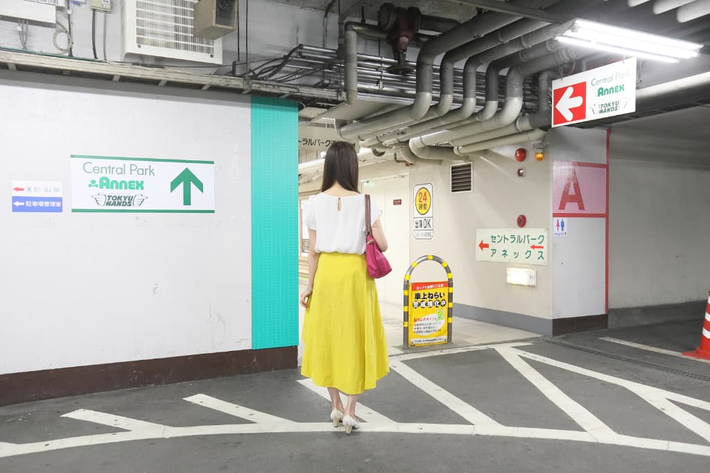 セントラルパーク地下街駐車場 A出口